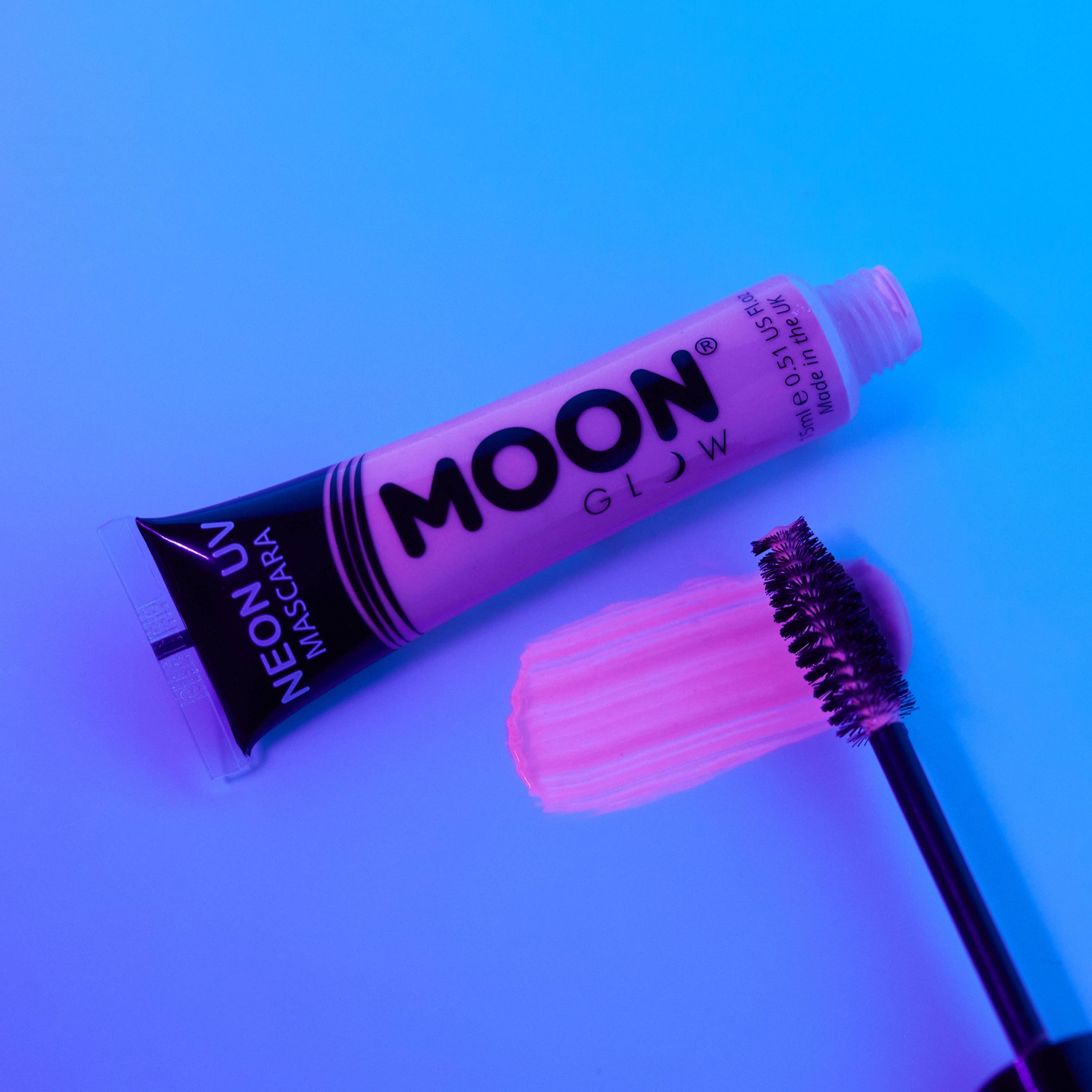 Moon Makeup - Wholesale Mascara - Neon UV Glow Blacklight Mascara4