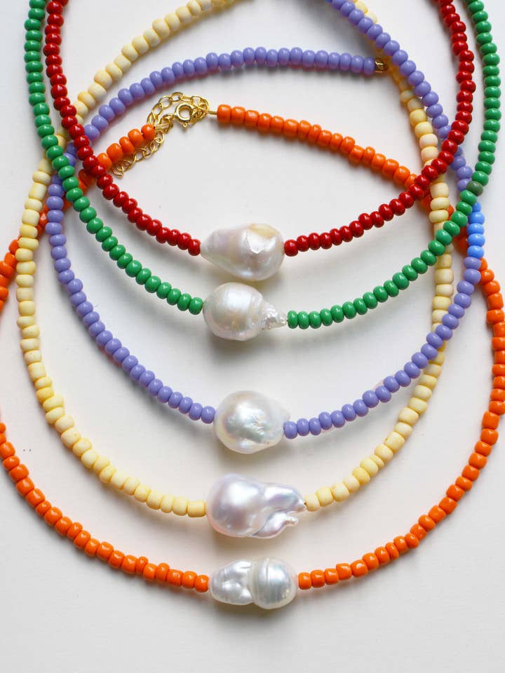 Collier Perle Gemma pour la vente par Gem & Blue