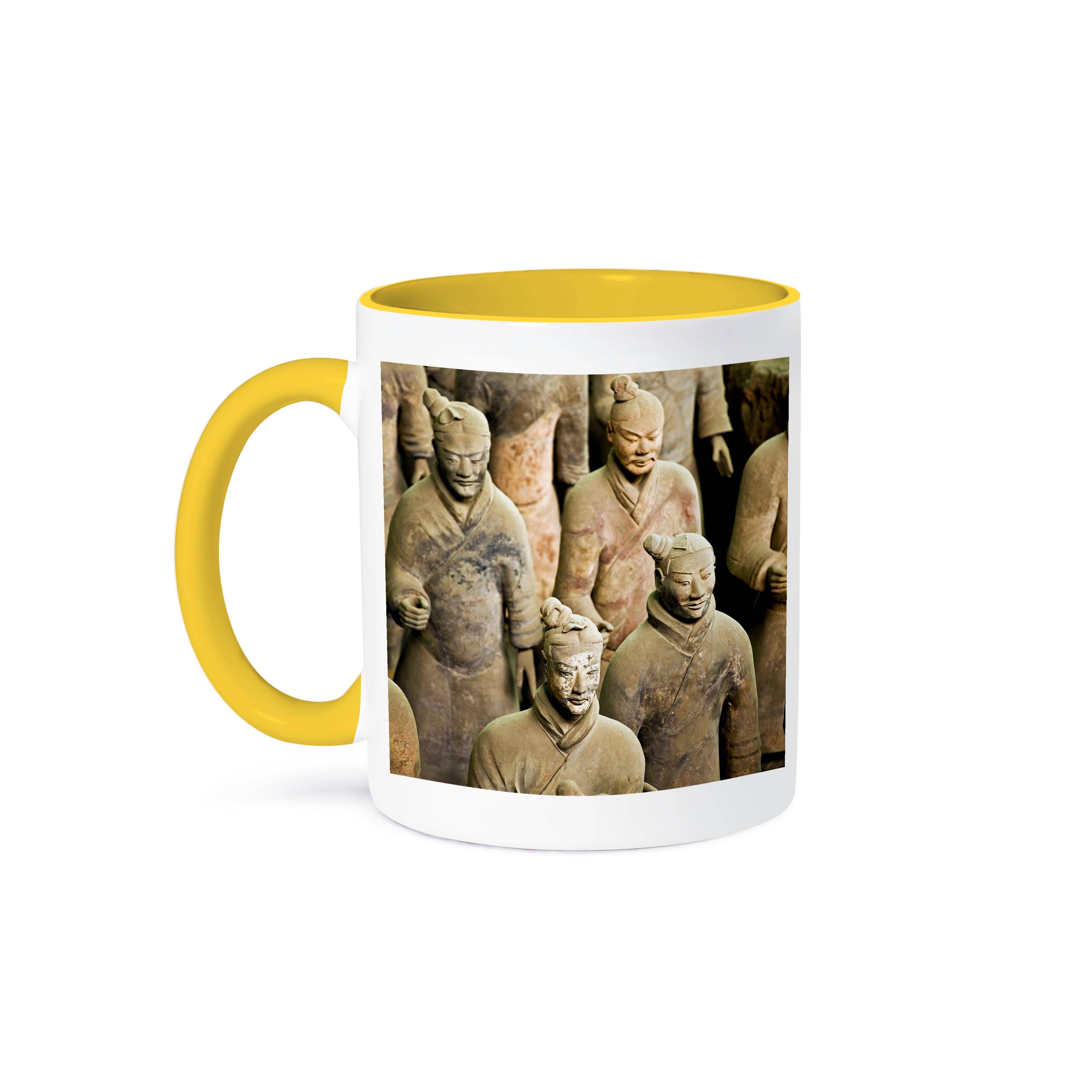 3dRose – Großhandel Kaffeebecher – 3dRose, China, Qin Shi Huang Di Mausoleum, Terrakotta-Krieger - AS07 MGL0060 - Miva Stock, Tasse0