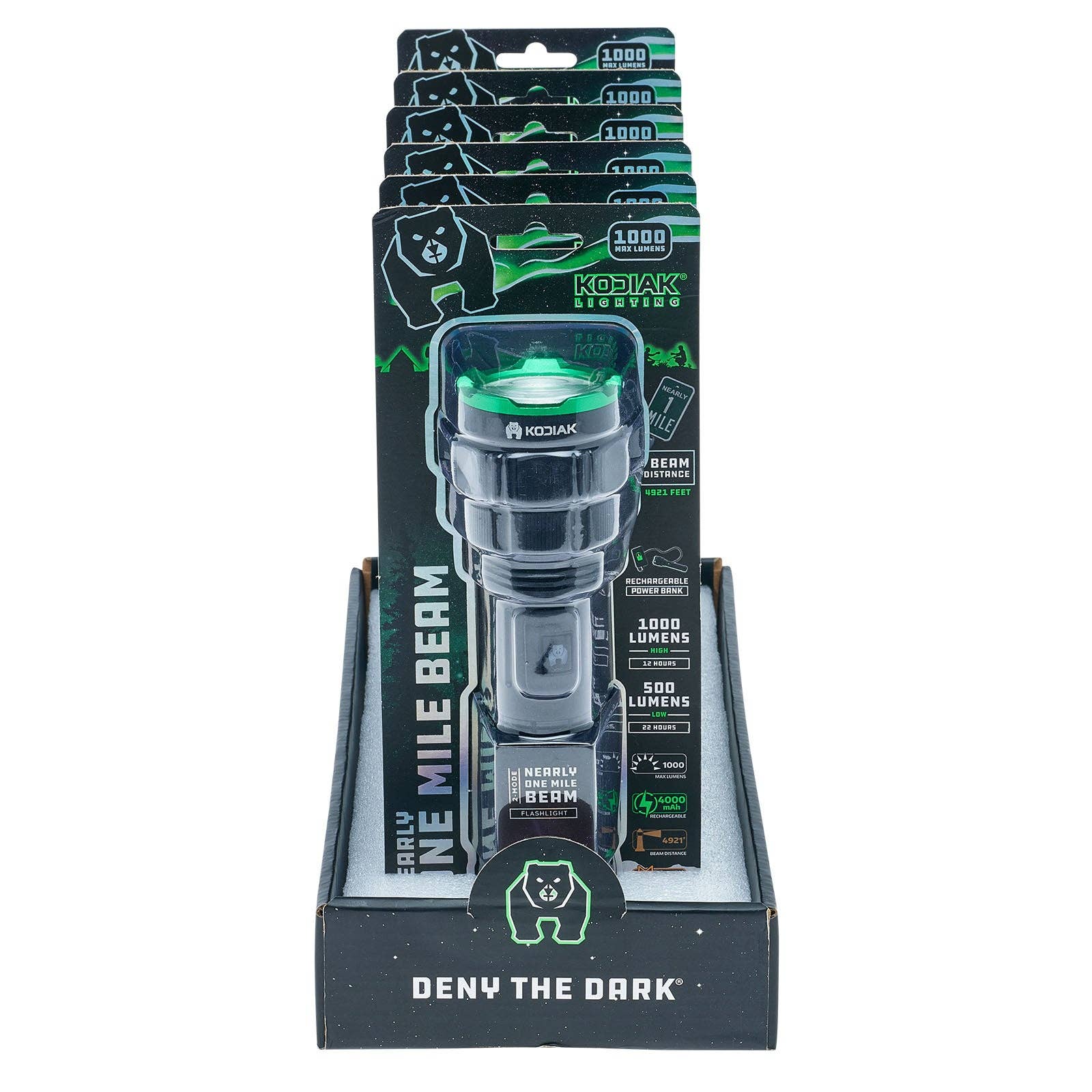 LitezAll - Wholesale Flashlight - Kodiak® Nearly 1 Mile Beam Tactical Flashlight19