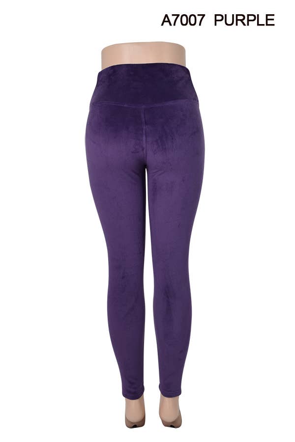 SSImport – wholesale Modeleggings – Dam – A7007 SAMMET LEGGINGS BLANDADE STORLEKAR 12ST 12