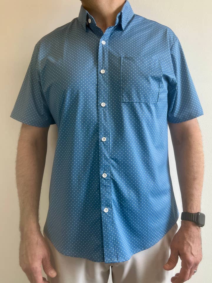 Moonlight Blue SS Shirt for wholesale by JD Buck