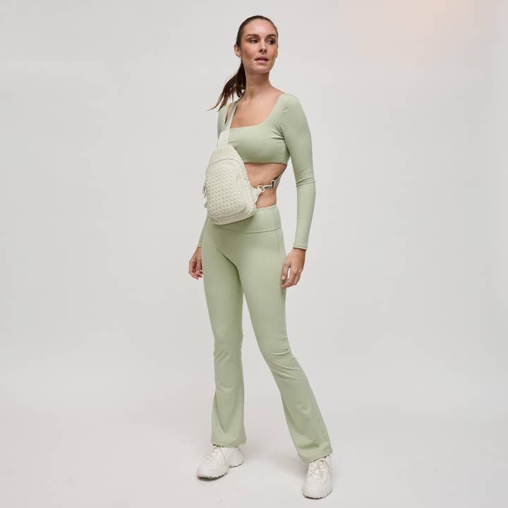 Sol and Selene – Großhandel Rucksack – Damen – Jenseits des Horizonts gewebter Neopren-Sling-Rucksack58