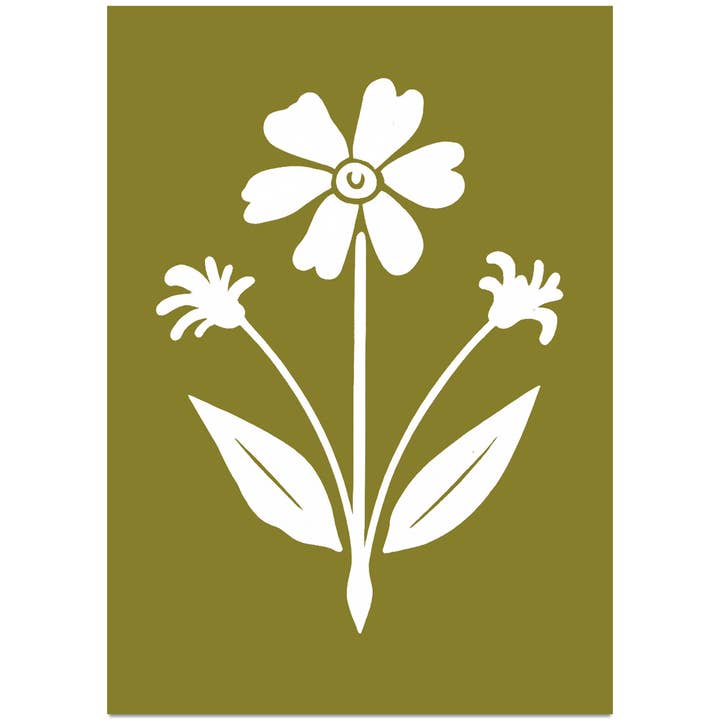 Bud I Print for wholesale by Lilypad Design Co.