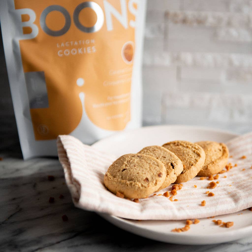 Stork and Dove - Wholesale Cookie - Booby Boons Lactation Cookies: Caramel Crunch6