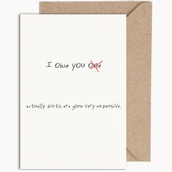 Je t'en dois une pour la vente par WeirdWatercolours