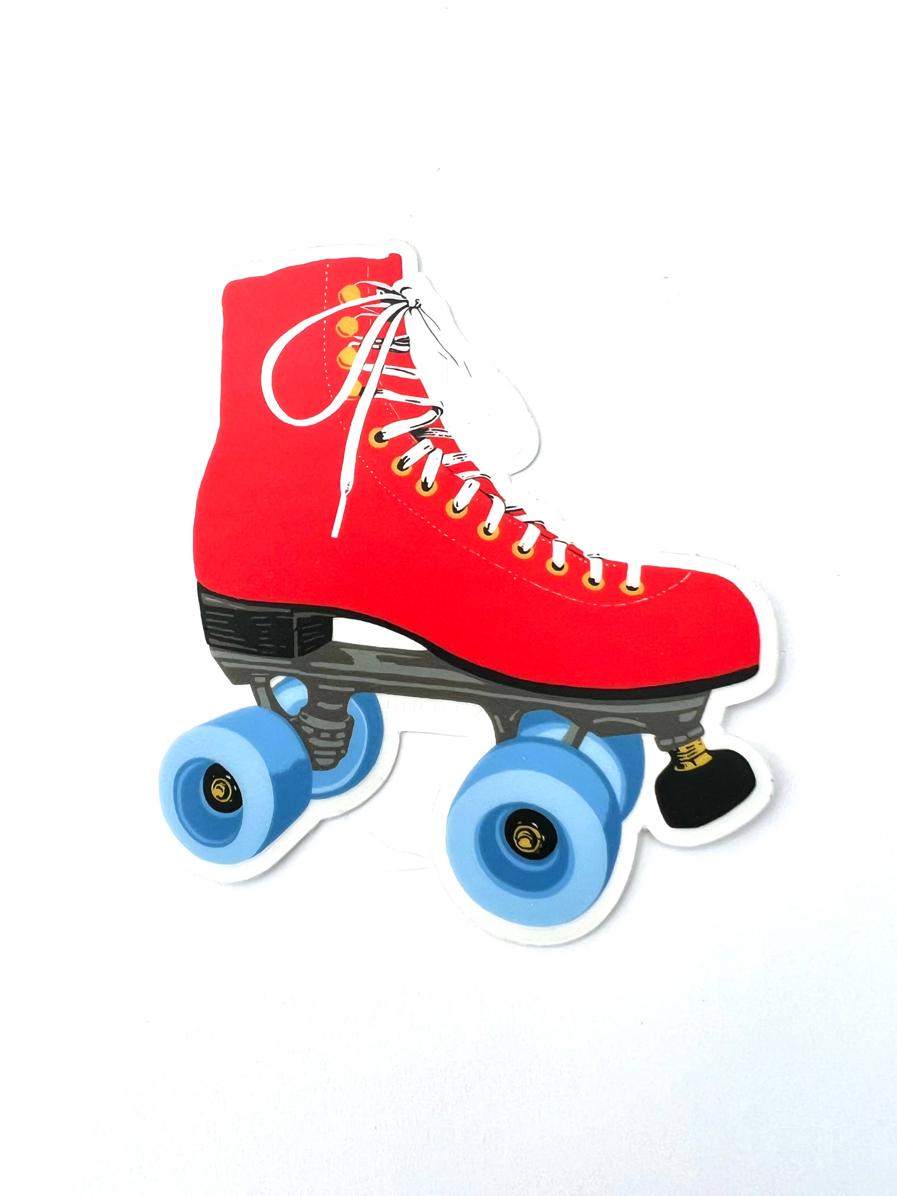 Little Lark - Wholesale Sticker - Hologram Roller Skates Stickers3