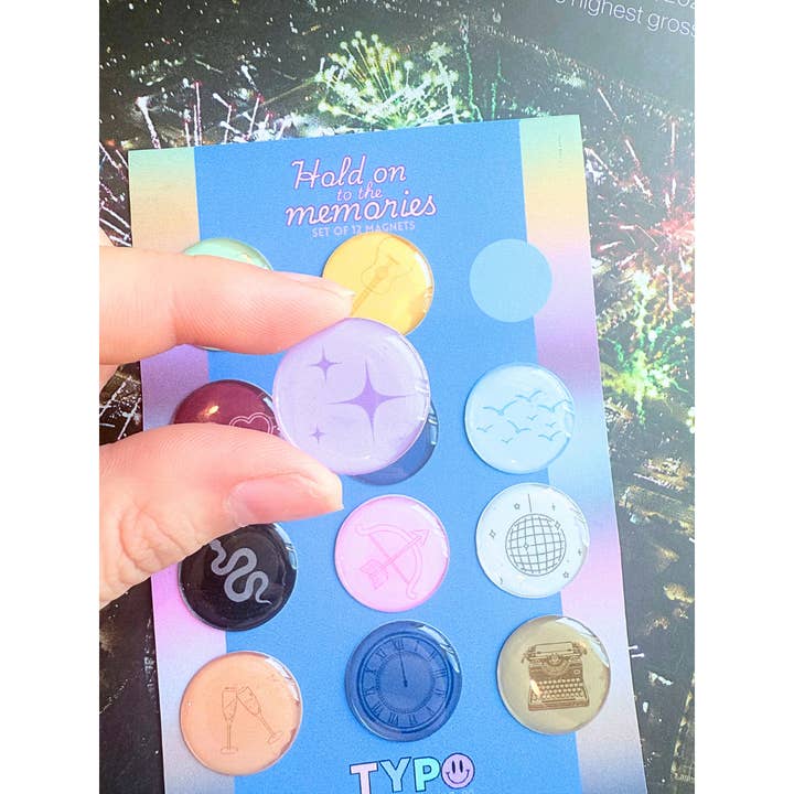 Typo Lettering Co - Wholesale Magnet - Eras magnet set|set of 12 magnet| TS magnet set|Era|TS merch3