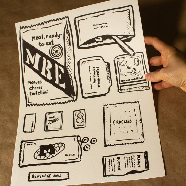 MRE Väggkonsttryck för wholesale av Doctor Scribble