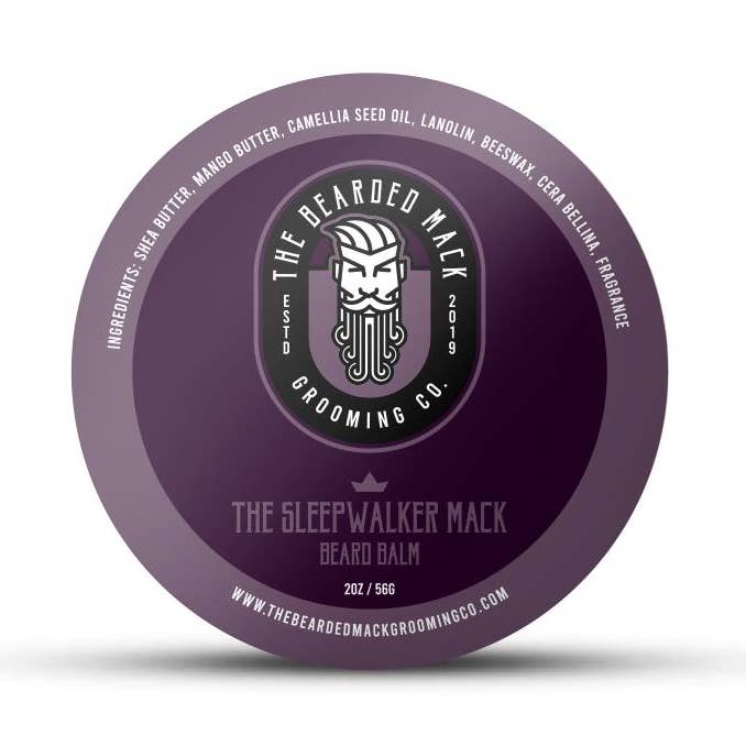 The Sleepwalker Mack Beard Balm- Lavender & Vanilla for wholesale by The Bearded Mack Grooming Co