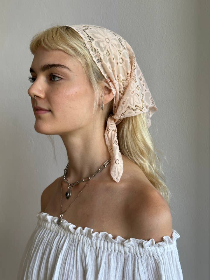 Rekbare kanten hoofddoek voor wholesale door Room Shop