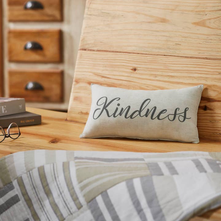 VHC Brands - Wholesale Throw/Decorative Pillow - Finders Keepers Kindness Pillow 7x13