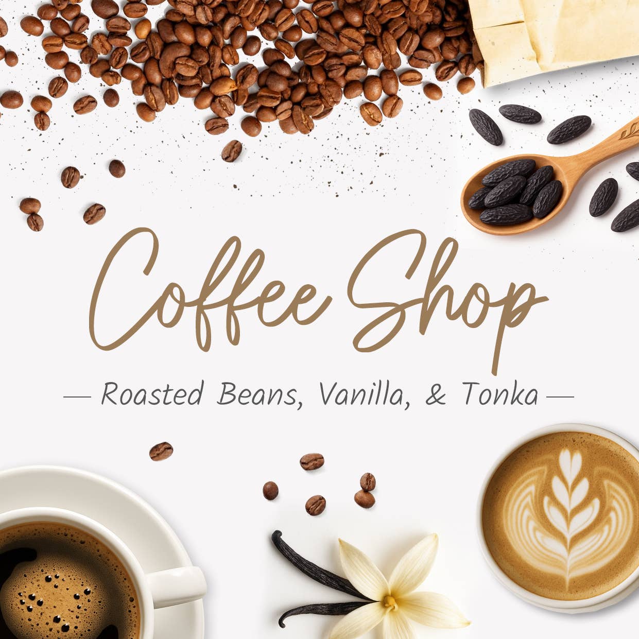 Hills & Burrow – Engroshandel Glaslys – Kaffebar – Ristet Espresso, Vanilje & Hyggelig Café Duftlys4