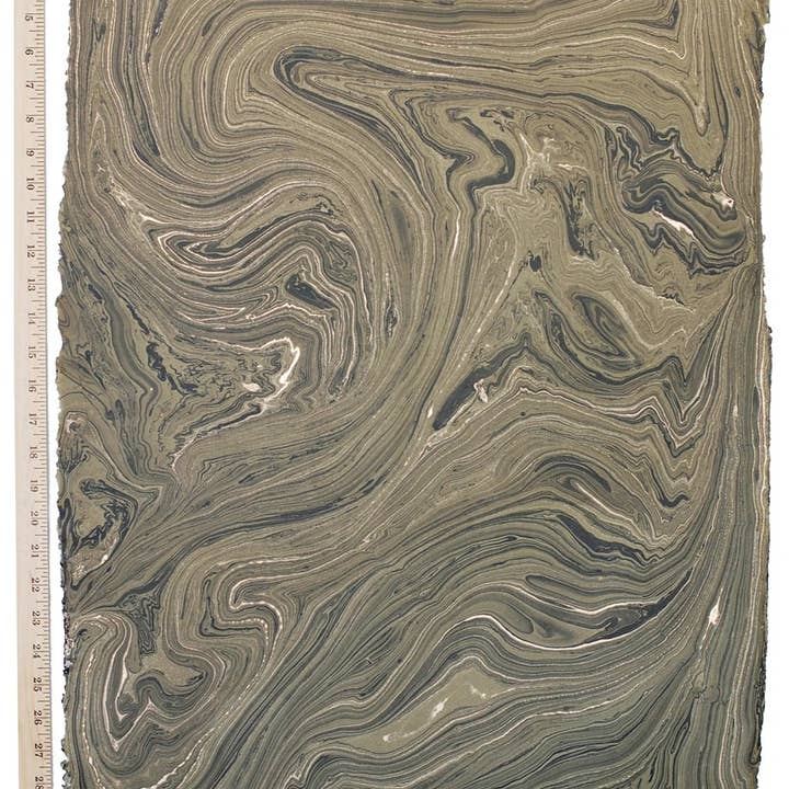 Sustain & Heal – wholesale Stationery/notecard set – Olive Green Marble Sheet #1301