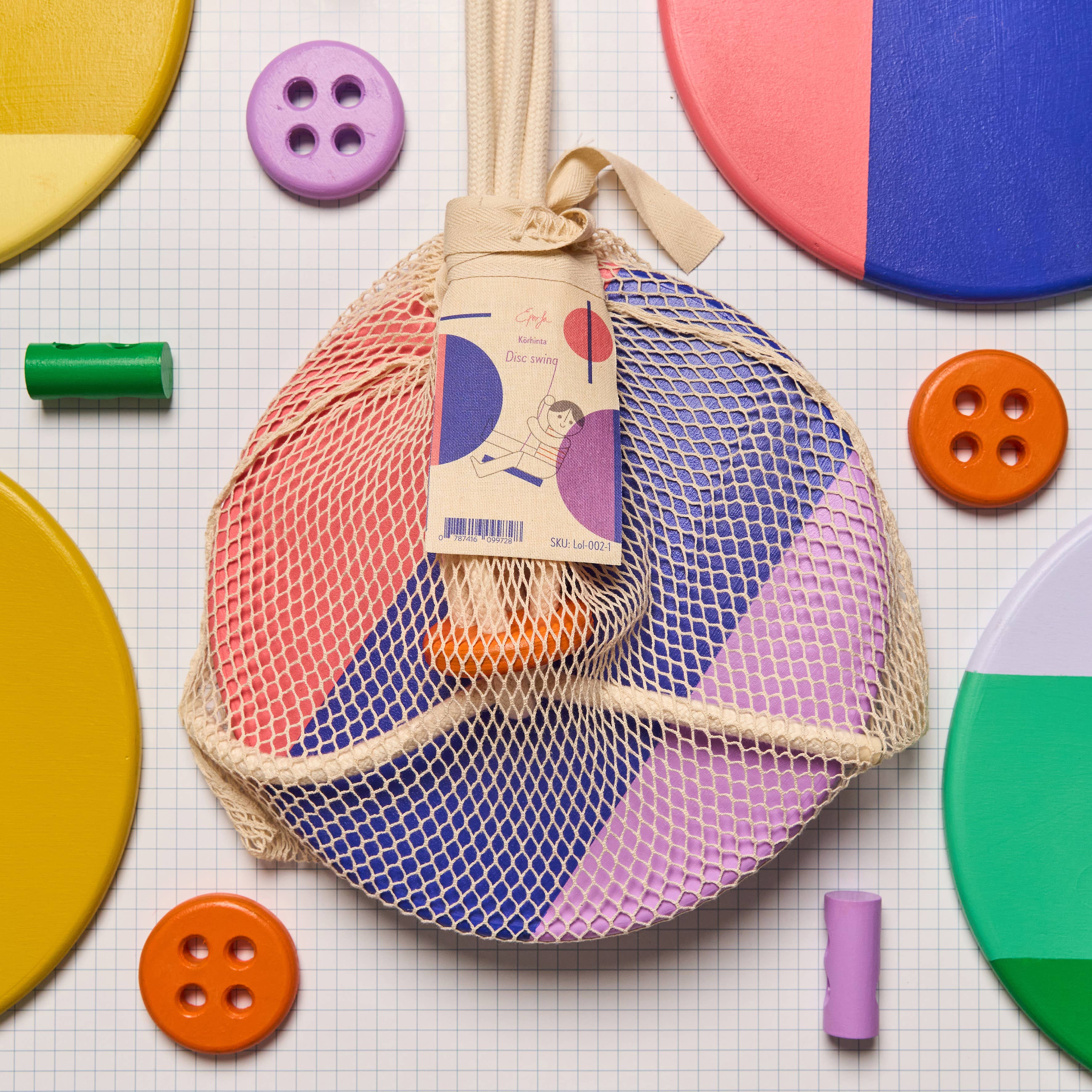 Eperfa - Wholesale Swing Set - Disc Swing  - Blue2