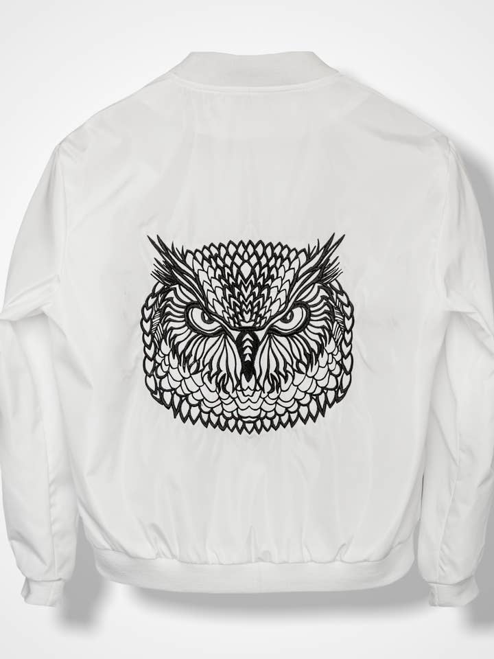 „Ugle“ bombefly jakke for engroshandel hos Young God