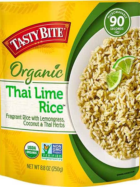 RICE THAI LIME - TASTY BITE for wholesale by Hudson Meat Company
