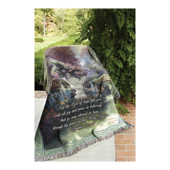 The Garden Of Hope/Vrse -Kin-50X60 for wholesale by Manual Woodworkers and Weavers, Inc.