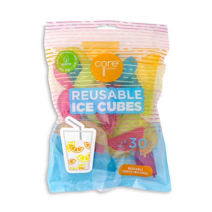 30pc Reusable Ice Cubes - Citrus and other Purchase Wholesale foam cubes. Free Returns & Net 60 Terms on Faire trending on Faire.