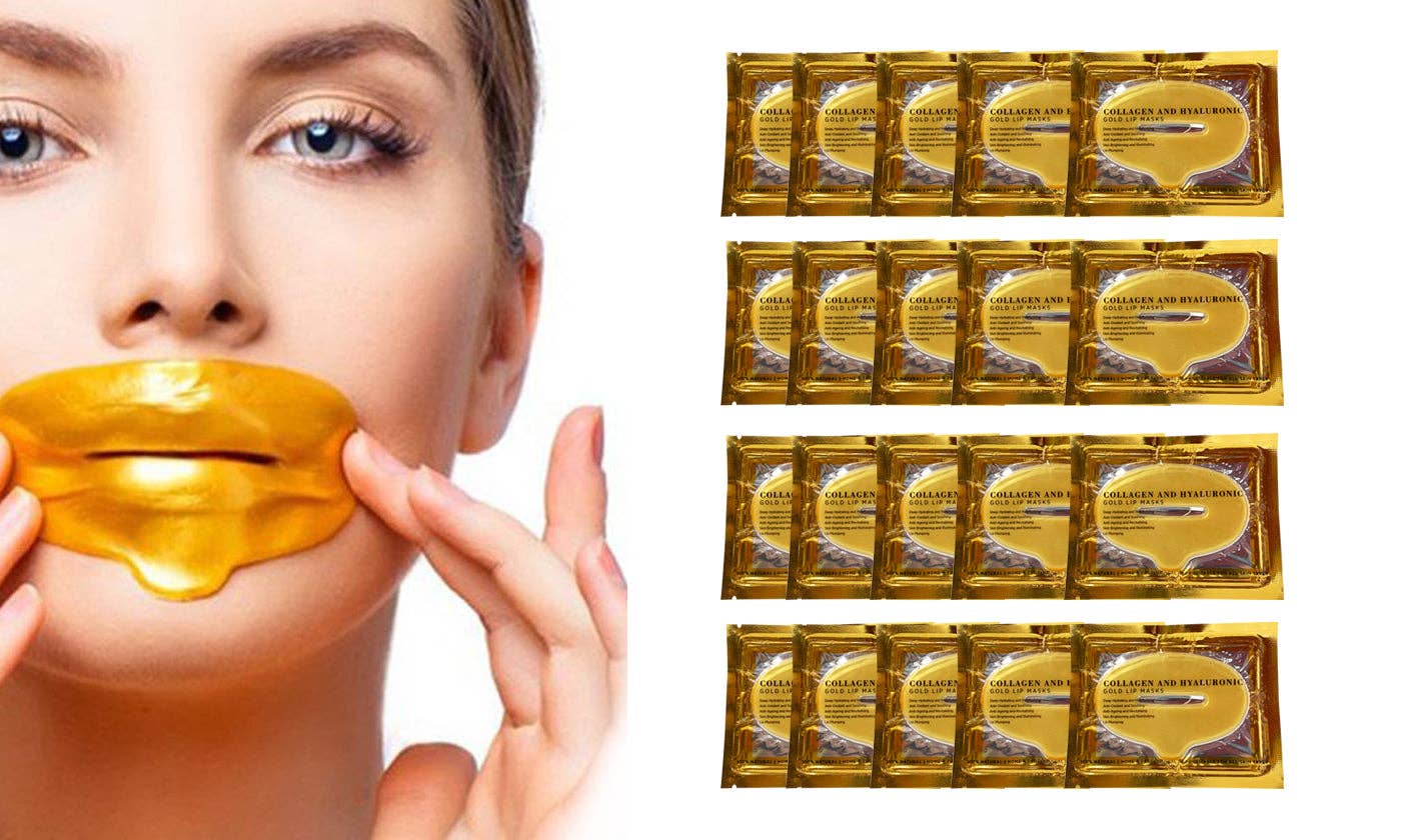 My Wholesale Warehouse - Wholesale Lip Treatment/Mask - Infinitive Beauty Gold Collagen Lip Mask