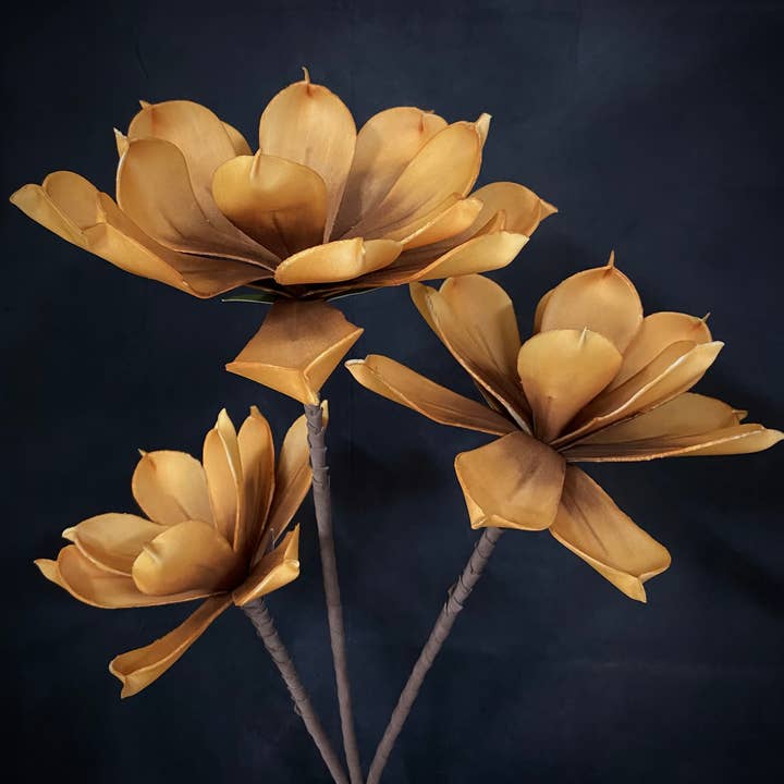 The Light Garden Collection - Wholesale Artificial Flowers - FLAME ORANGE FOAM FLOWER 0