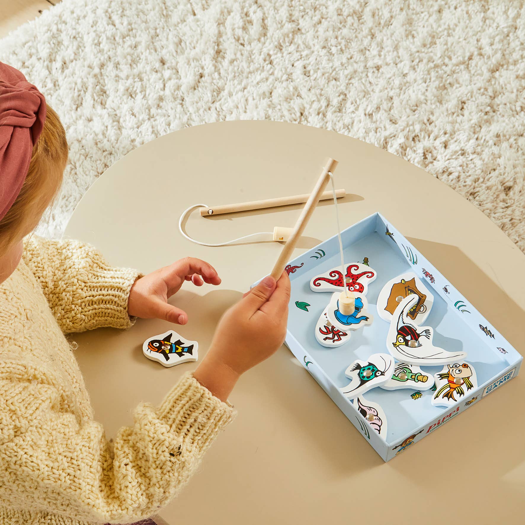 Barbo Toys - Venta al por mayor Conjunto de juguetes - Niños - Pippi Longstocking - Juego de pesca magnético6