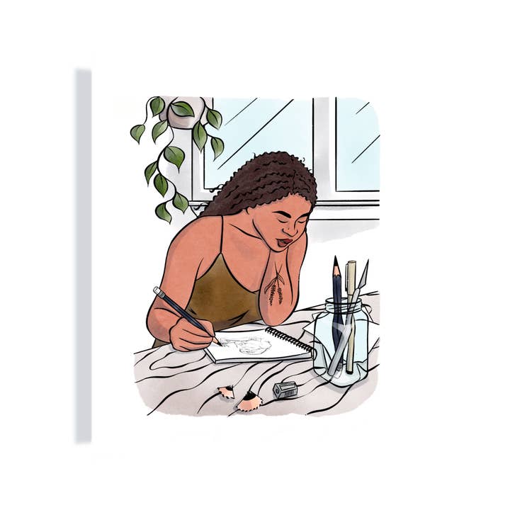 Black Womxn Illustrate (Wholesale) for wholesale by Ashytj Creates LLC