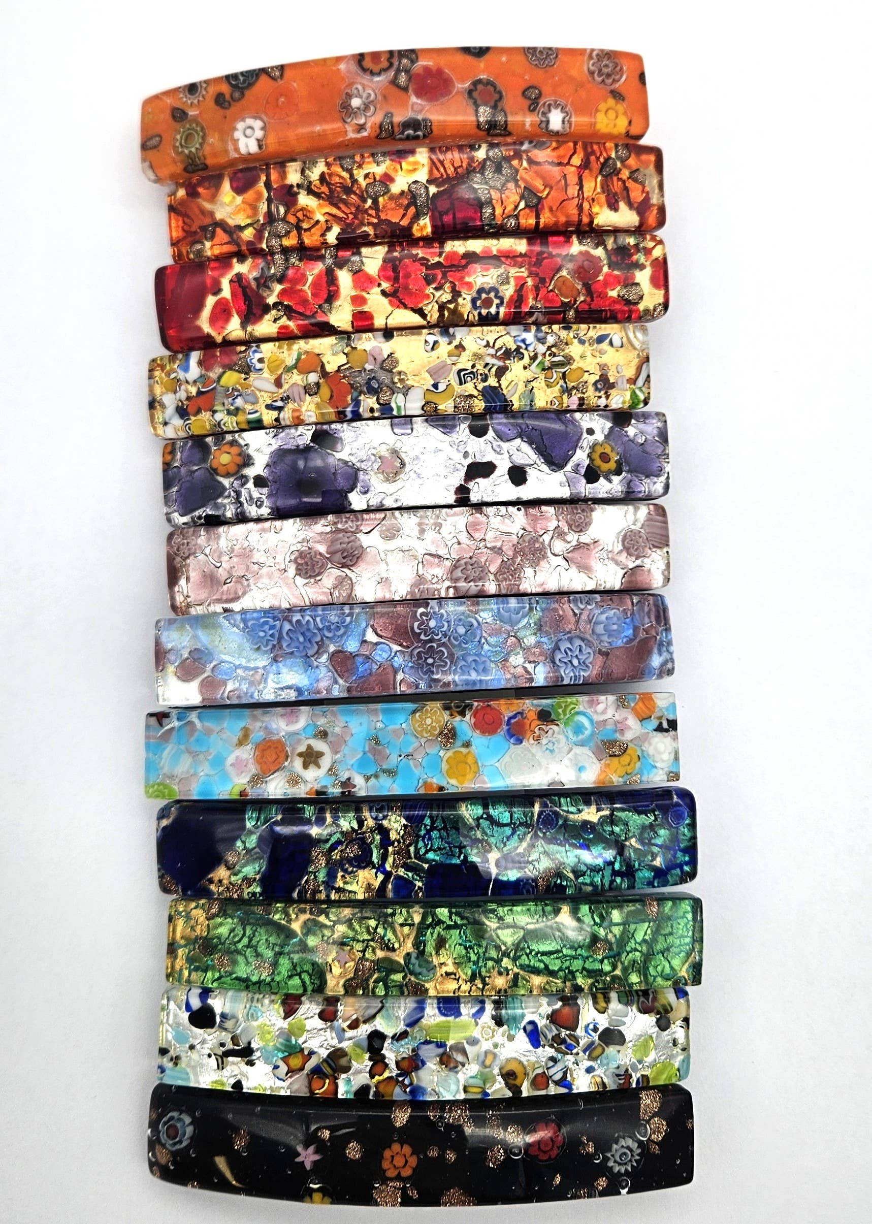 Alice Sturzinger LLC – Großhandel Haarspange – Damen – Murano-Glas-Haarspange - Mehrfarbige Optionen6