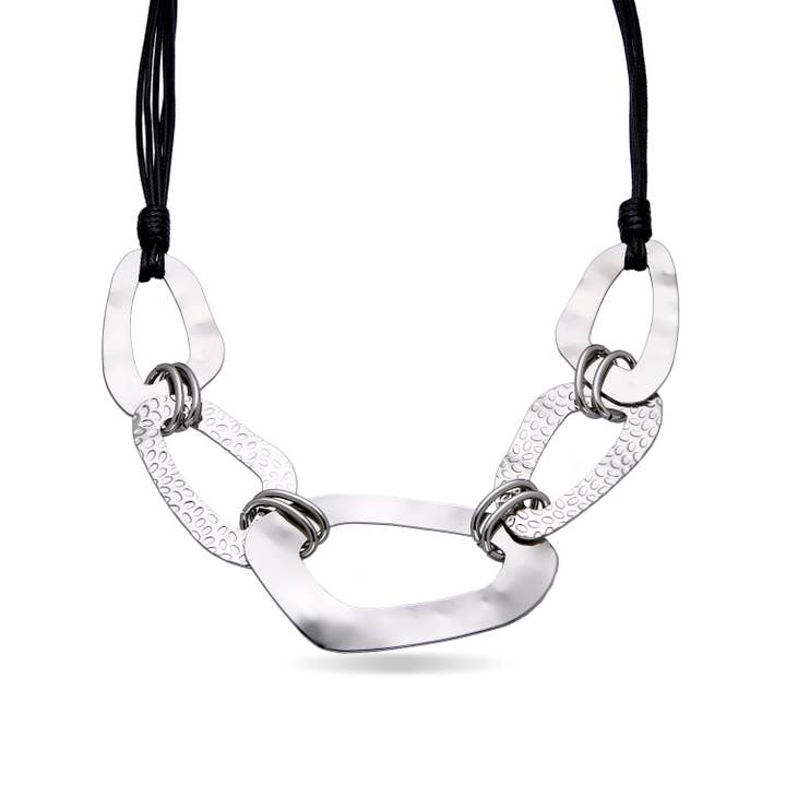 Collar Luxenter Utbe acabado en rodio para venta al por mayor de Luxenter