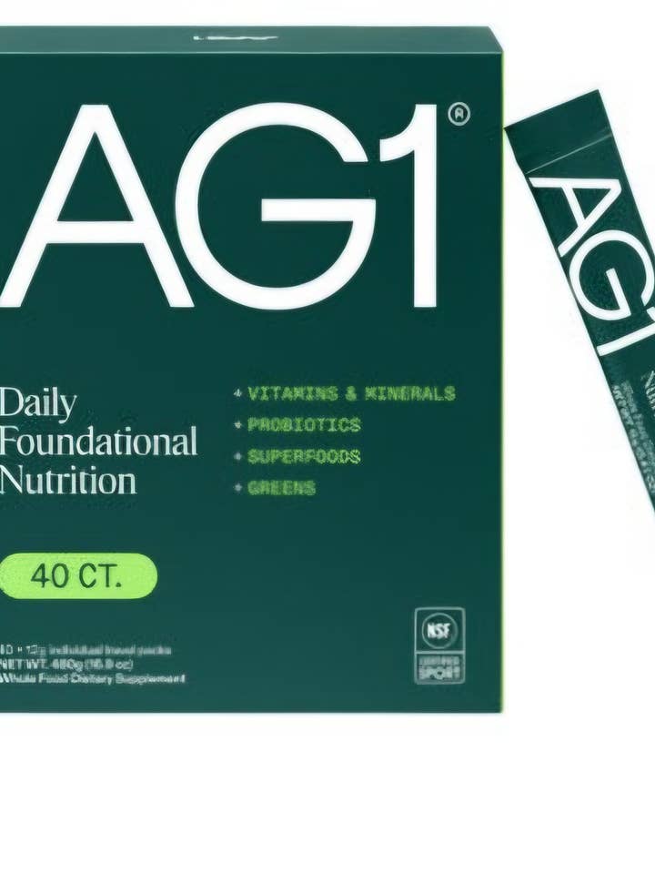 Poudre de Nutrition Fondamentale Quotidienne AG1 40 Ct pour la vente par Majesitc Health