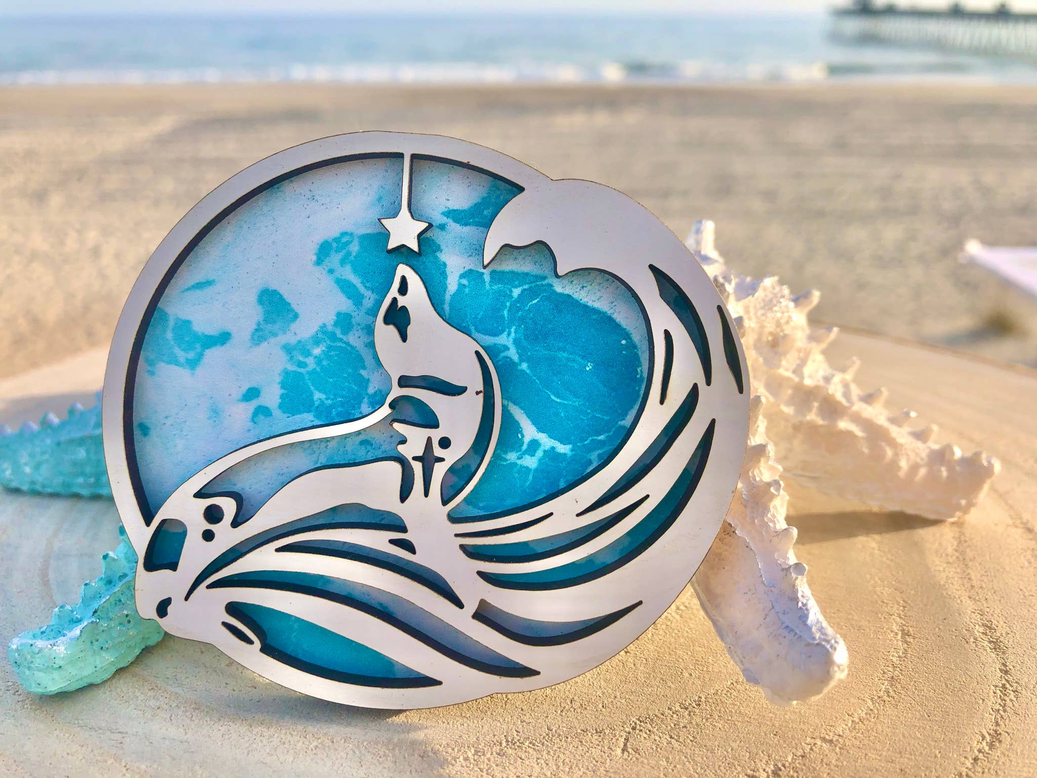 Wackadoodles - Wholesale Ornament - Customizable Seal Magnet/Ornament1