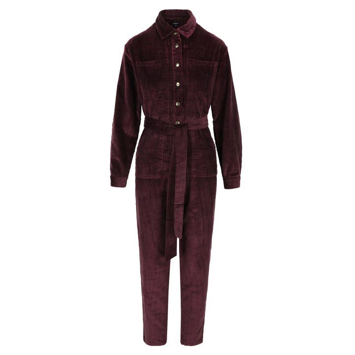 Jumpsuit van Esmee - Grape Wine voor wholesale door Lily-Balou