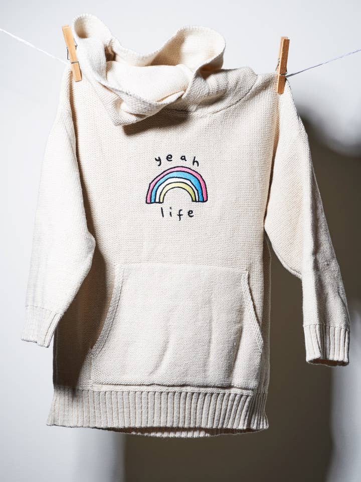 SNUG BUG Kinder Kapuzenpullover aus Hanf aus Bio- für den Großhandel von YEAH LIFE