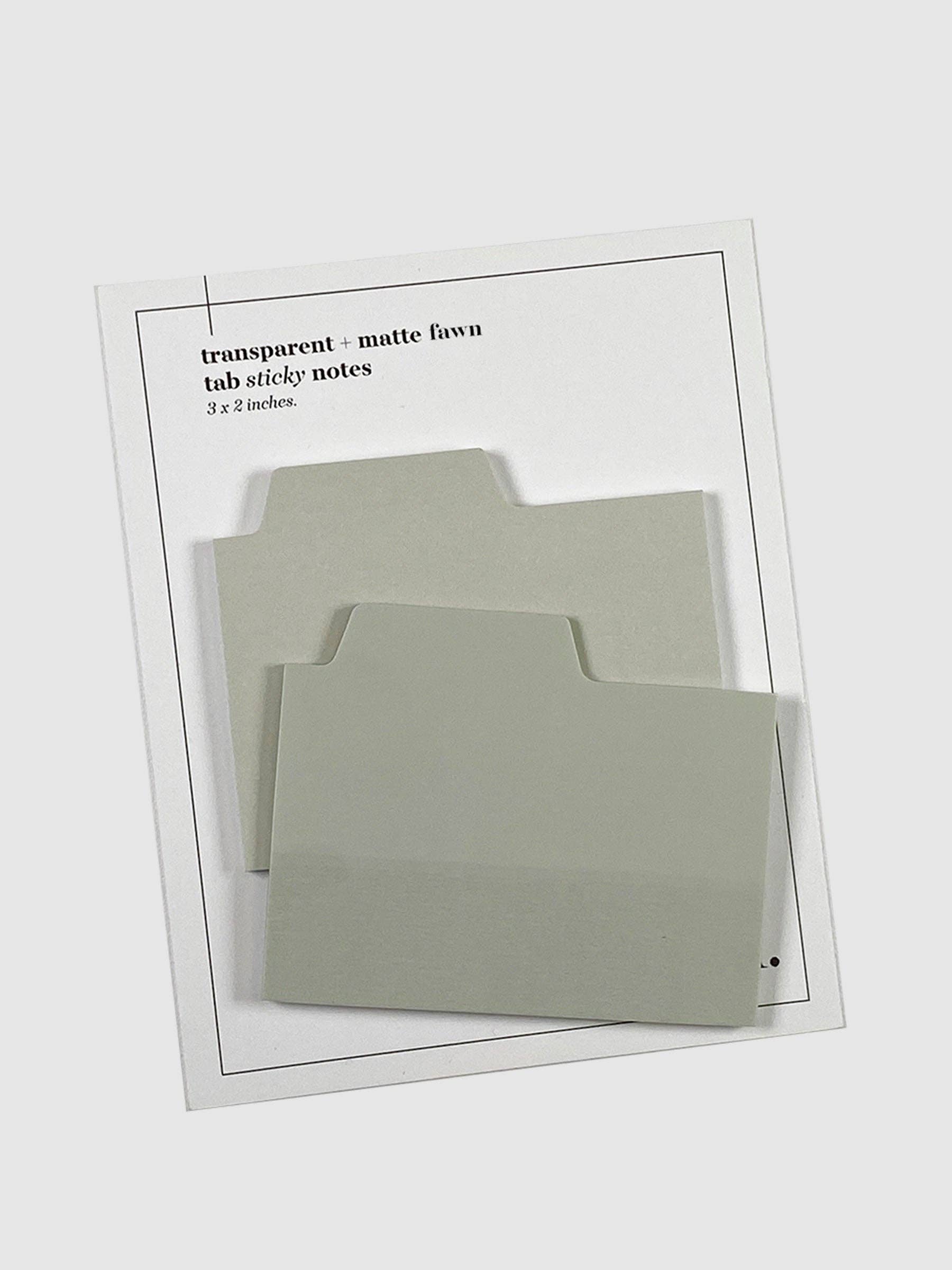 Cloth & Paper - Wholesale Sticky Notes - Blank Tab Sticky Note Set6