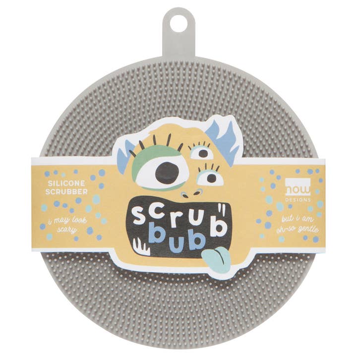 Danica Brands - Wholesale Cleaning sponge - Scrub Bub Fog Gray Silicone Scrubber3