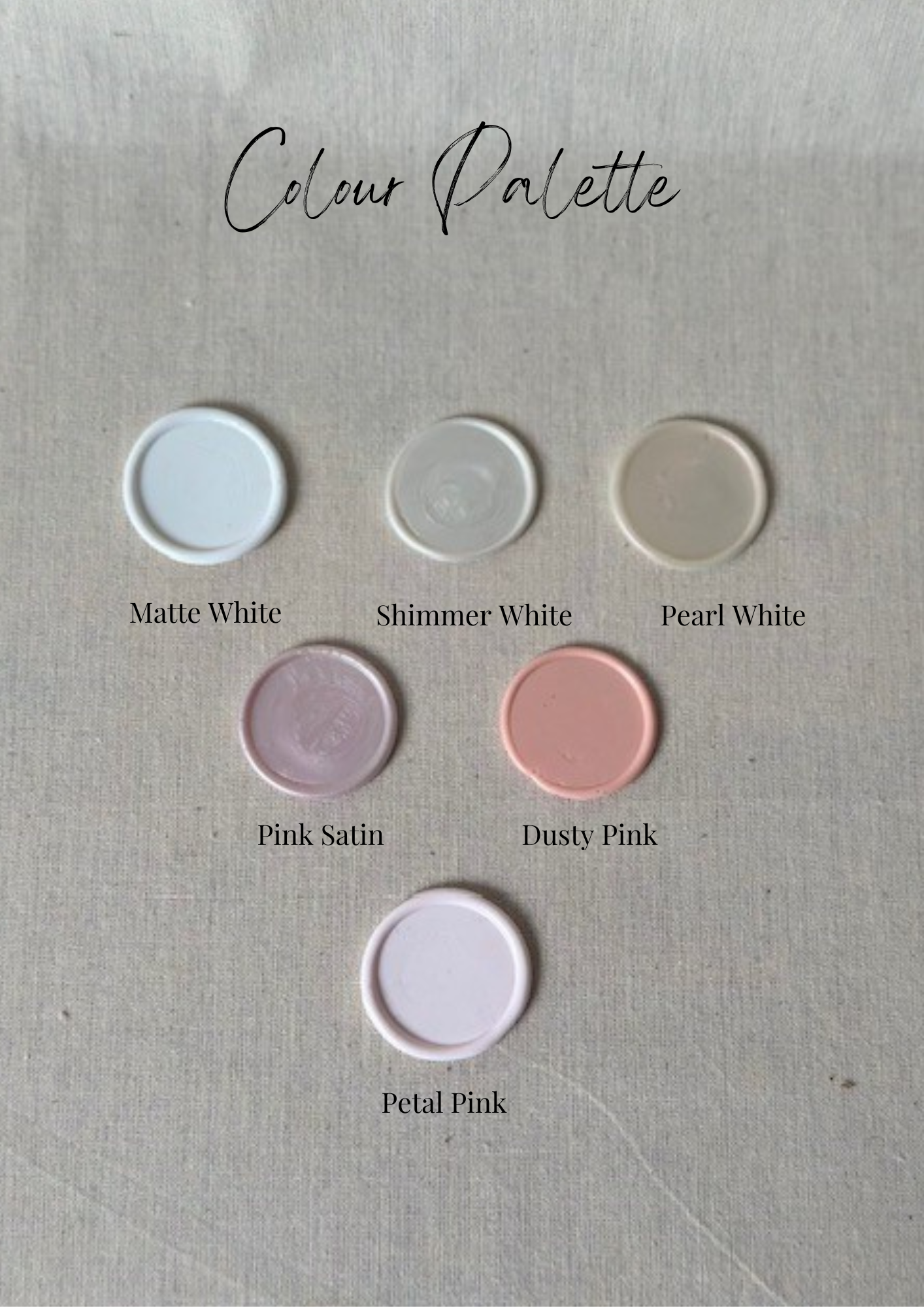 Amberleigh Home Crafts - Wholesale Sealing Wax - Heart Wax Seal Set - pack of 9 seals2