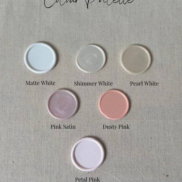 Amberleigh Home Crafts - Wholesale Sealing Wax - Heart Wax Seal Set - pack of 9 seals2