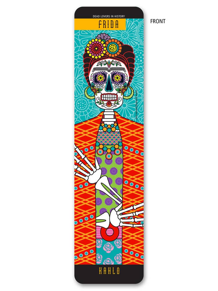 The Art of Pamela Joy Trow - Wholesale Bookmark - Frida Kahlo/Diego Rivera Bookmark2