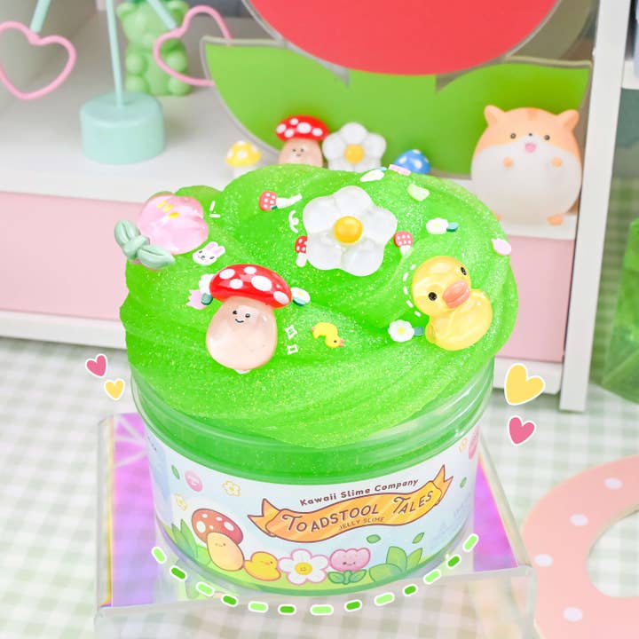 Kawaii Slime Company - Wholesale Putty/Slime - Kids - Toadstool Tales Cloud Slime (4pcs/case)1