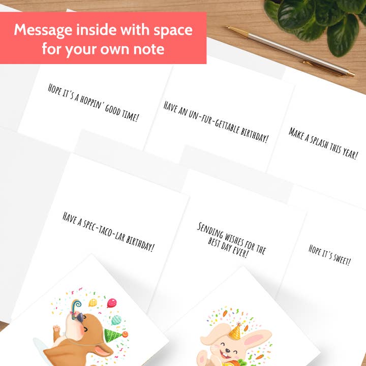 24 Funny Birthday Cards Bulk - Birthday Cards for Everyone for wholesale by T Marie