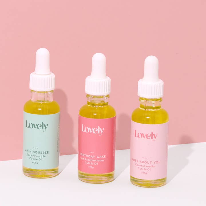 Lovely Skincare – wholesale Cuticle oil – Cuticle Oil - Birthday Cake - Jam & Buttercream3