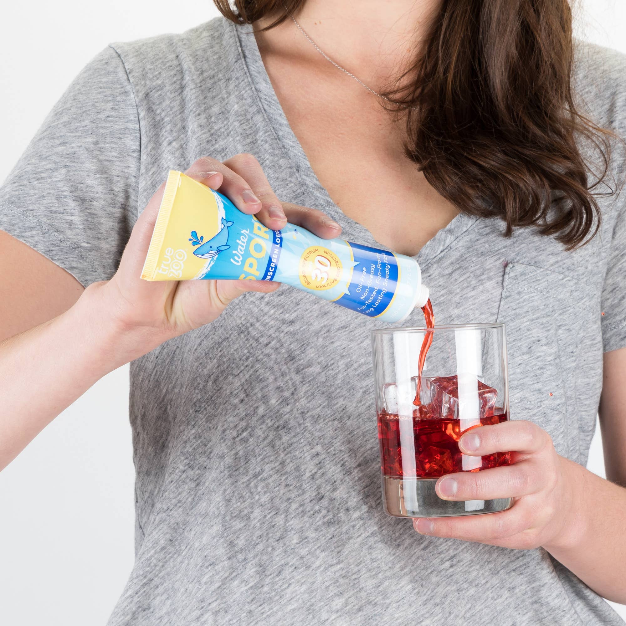 TRUE - Wholesale Flask - TrueZoo Sunscreen Sneaky Secret Liquor Flask3