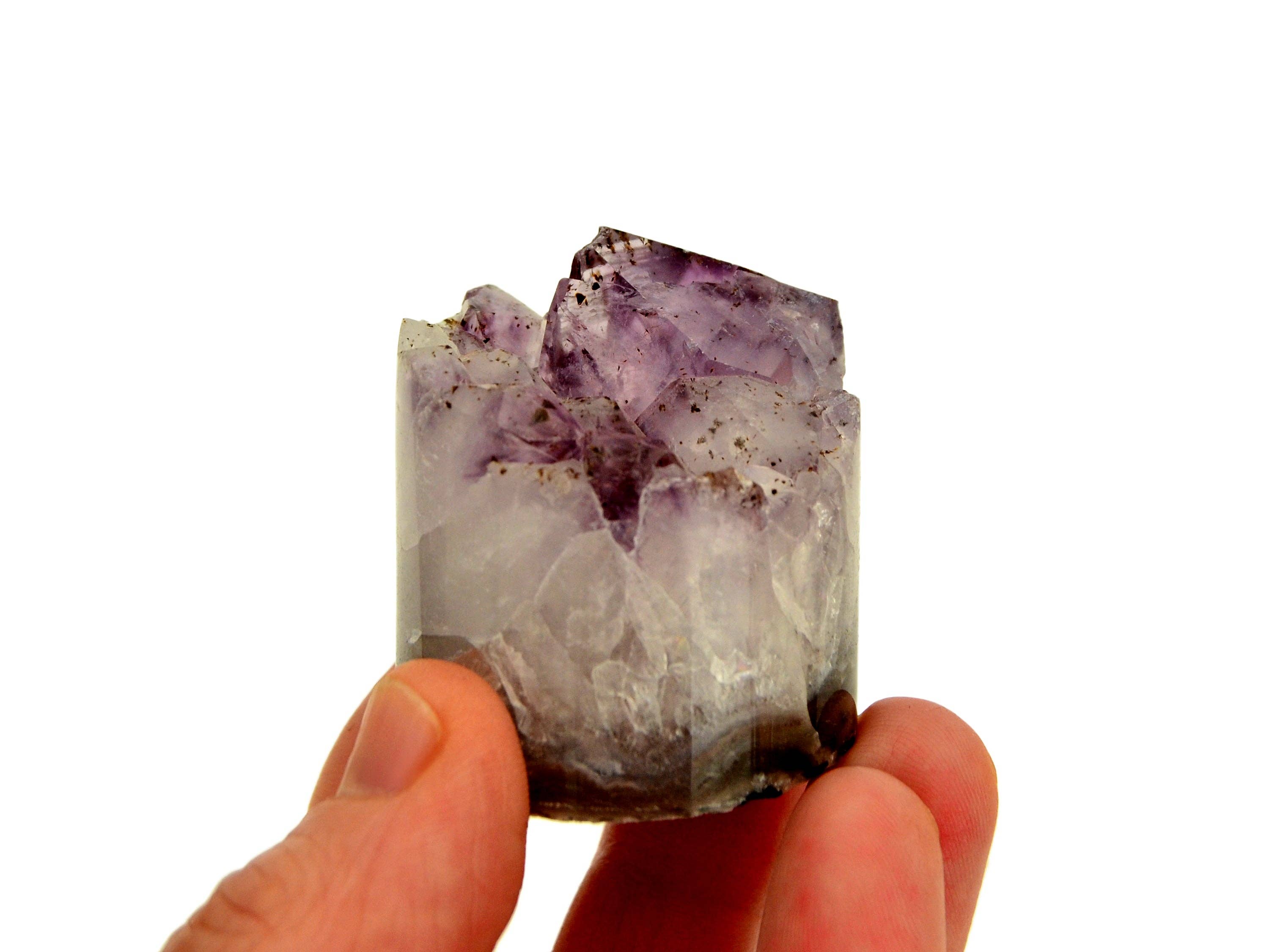 Kaia & Crystals - Wholesale Spiritual Stone/Crystal - Amethyst Druzy Cylinder (40mm - 70mm)11