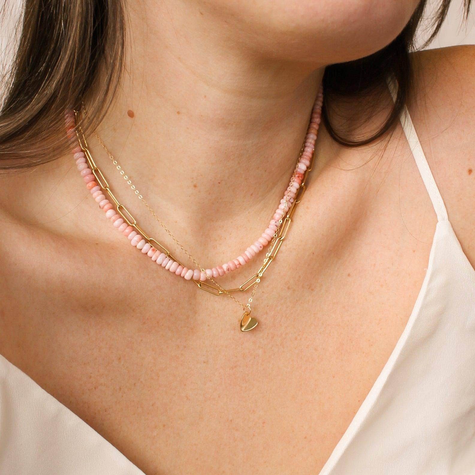 NOLIA Jewelry - Wholesale Pendant/Charm Necklace - Mini Paper Heart Necklace1