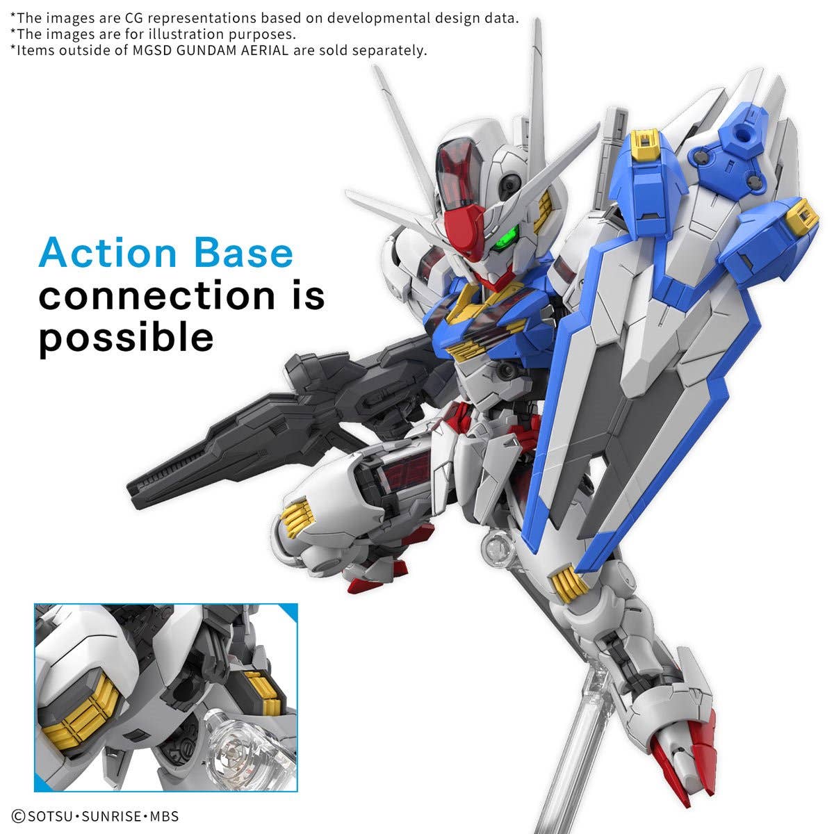 Entertainment Earth - Wholesale  - Gundam Aerial Master Grade SD Model Kit7