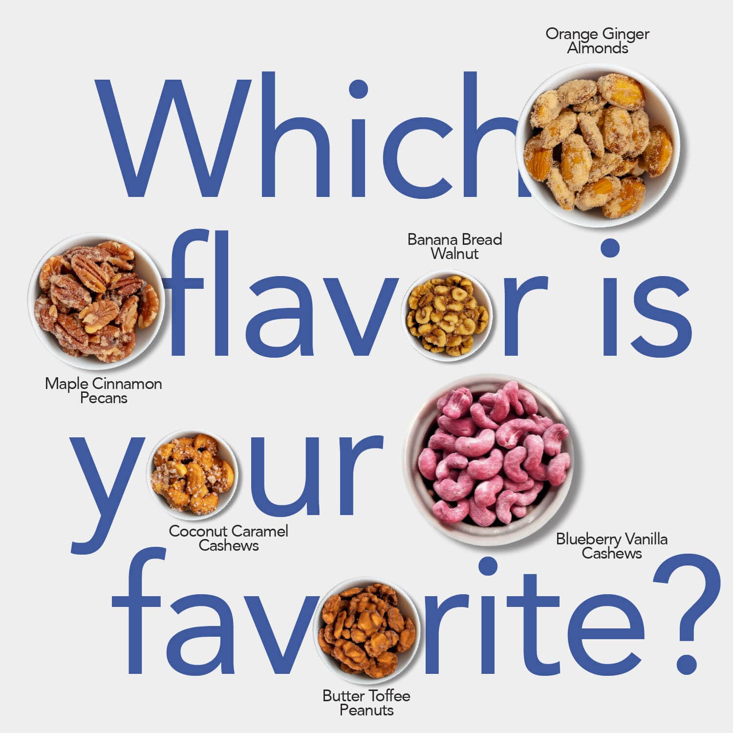 Earthside Farms - Wholesale Nuts - Candied Nuts Snack Pack-60 Pack Variety, 1 oz- Keto Friendly8