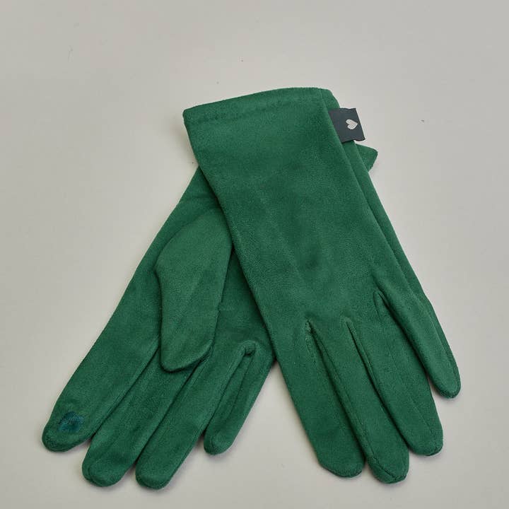 Herzilein-Wien GmbH – Großhandel Handschuhe – Damen – Velourleder-Optik Handschuhe – kuschelig und elastisch3