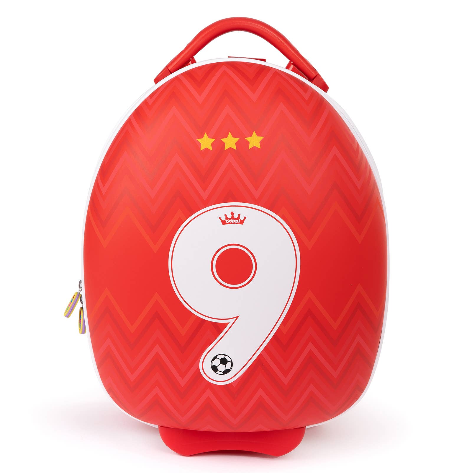 Click Europe Ltd – wholesale Luggage – Child – boppi Tiny Trekker Kids Luggage Case - RED FOOTBALL4