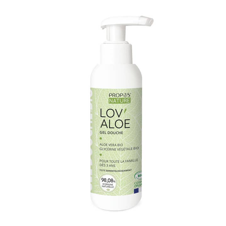 Propos'Nature - Wholesale Body Wash/Shower Gel - Lov'aloe Organic Shower Gel - Aloe Vera - 200ml1