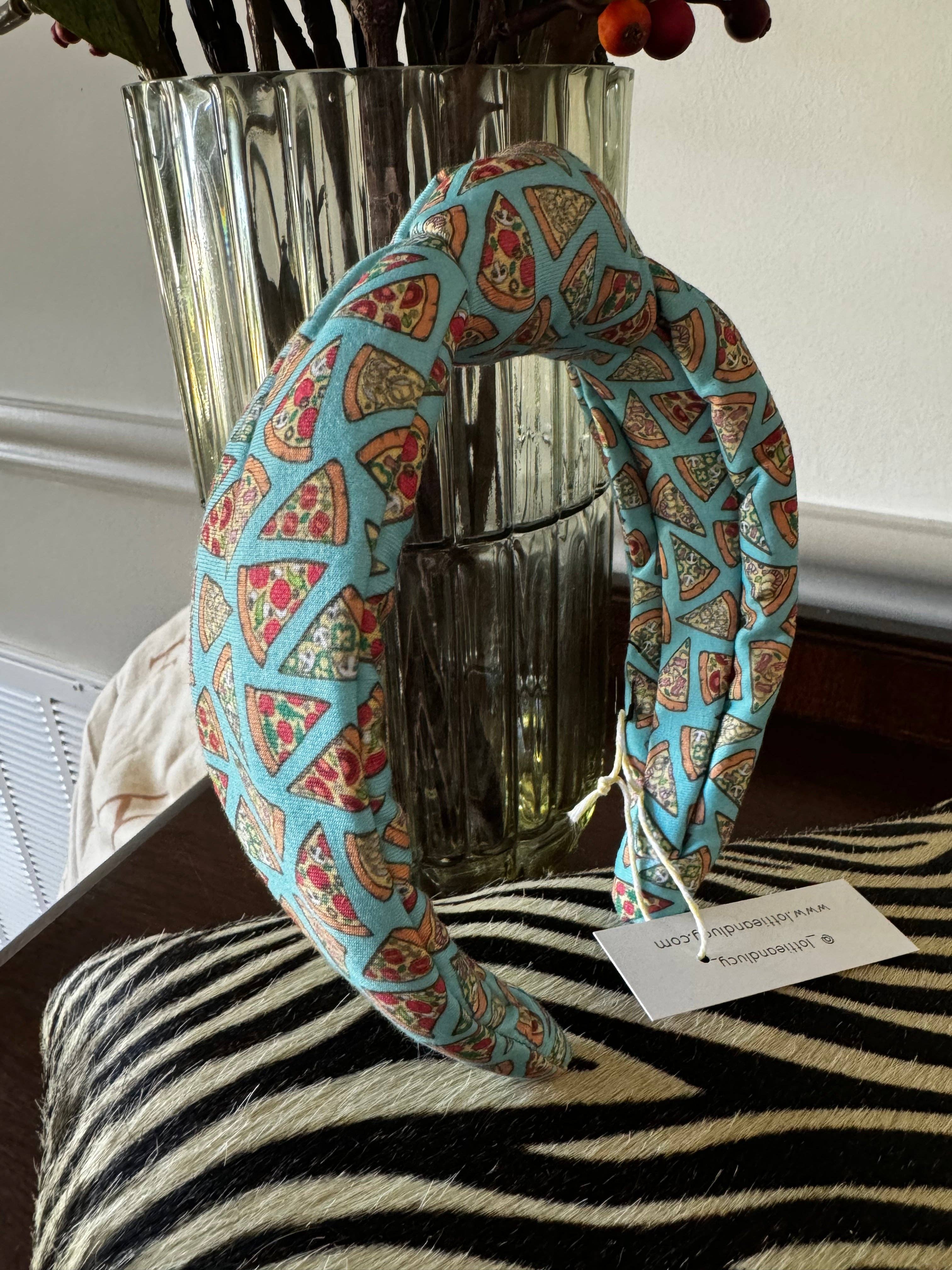 Lottie and Lucy - Wholesale Haarband - Dames - Pizza Pizza hoofdband1